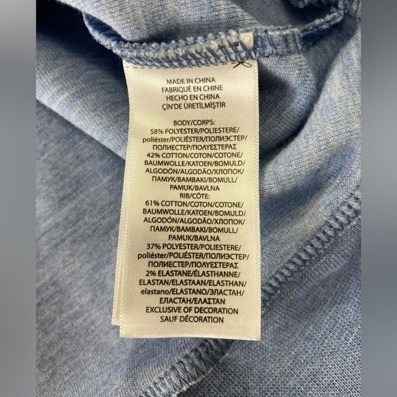 Polo Ralph Lauren Shirt Men’s XXL Blue 1/4 Zip Pullover Long Sleeve Golf Top - Picture 8 of 11